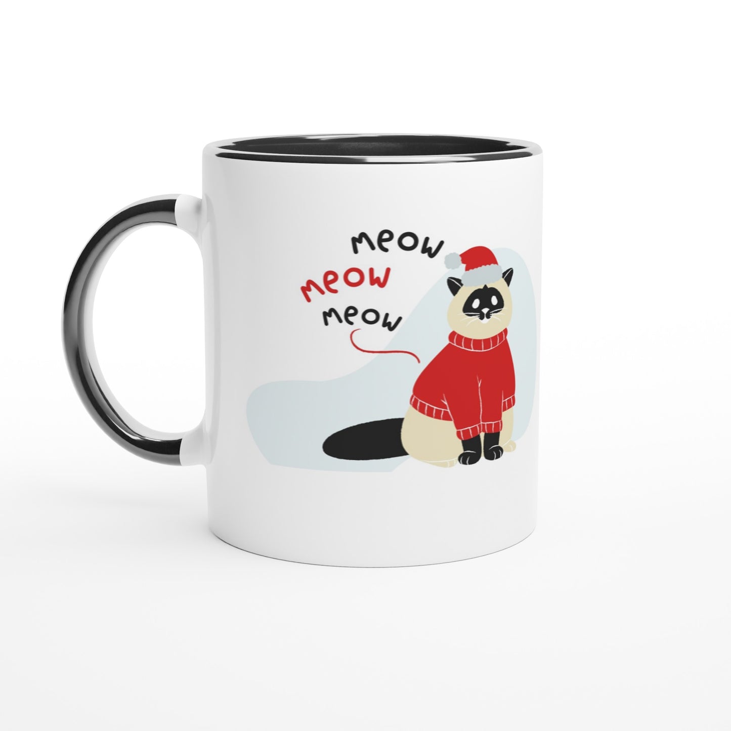 Ceramic Mug meow meow cat