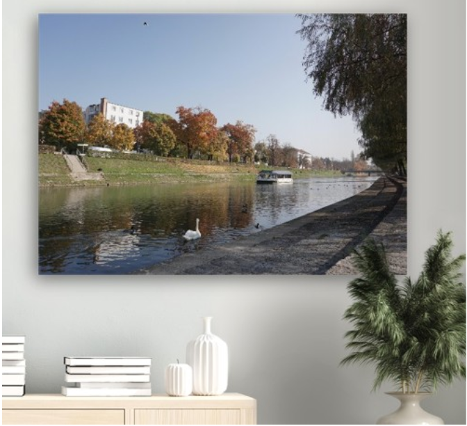 Home-Premium Matte Paper Wooden Framed Poster