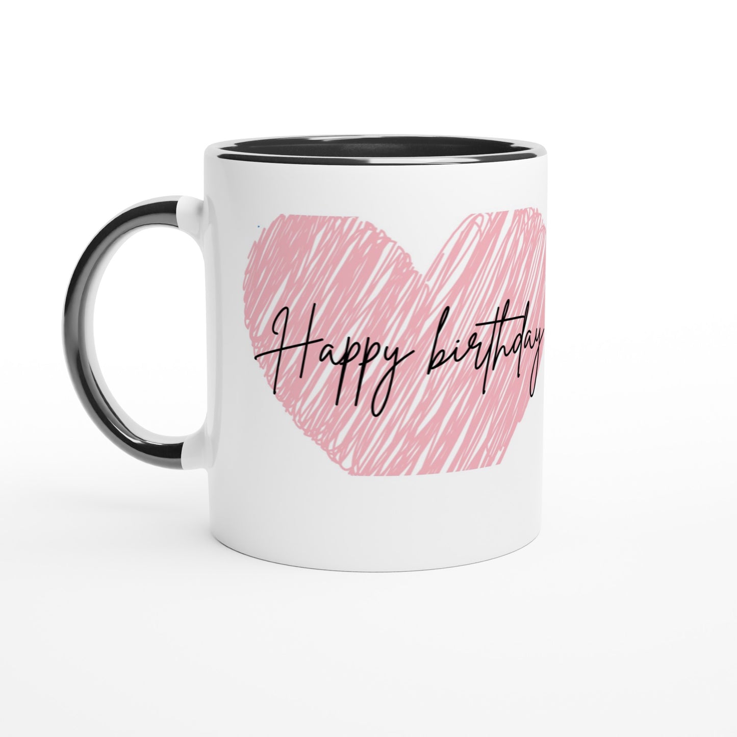 Happy birthday Ceramic Mug with Color Inside