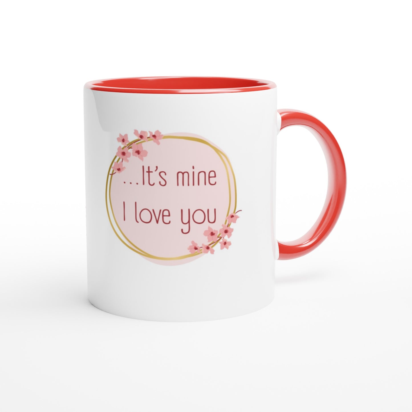 Mother Ceramic Mug with Color Inside